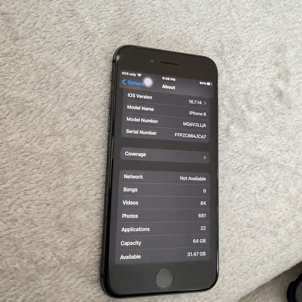 iphone 8 unlocked - Picture 5 of 6